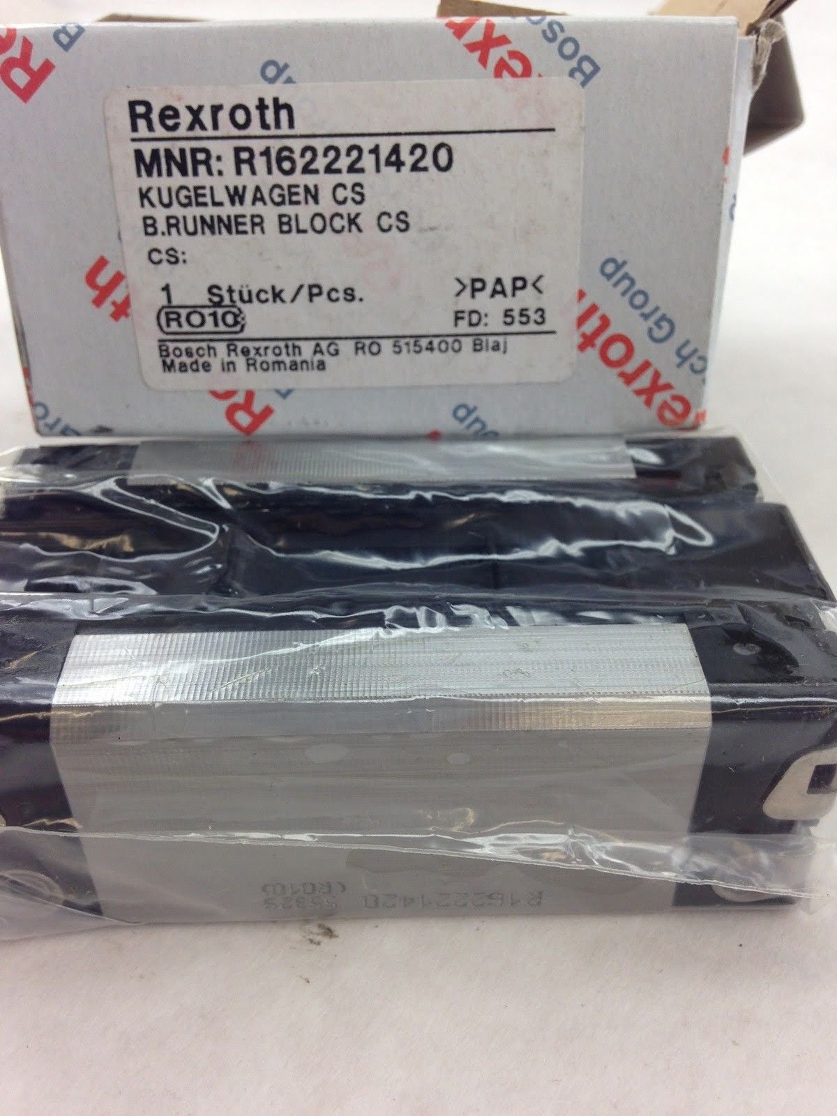 REXROTH BOSCH GROUP R SLIMLINE RUNNER BLOCK B