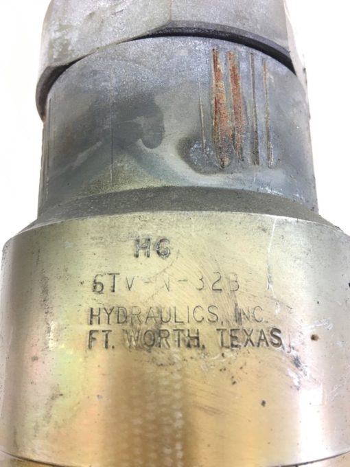 USED HYDRAULICS INC 6TV-N-32BF0 POPPET STYLE FLANGED PORT COUPLING, (B389) 2