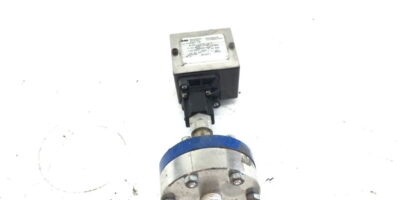 USED Barksdale 403N1-03CG-10-P Pressure Transducer, WITH BASE, 0-50 PSIG (B389) 1