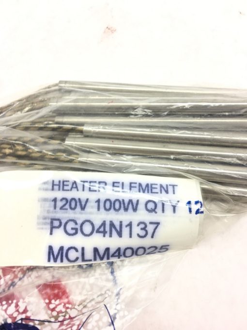 NEW IN BAG LOT OF 12 PGO4N137 HEATER ELEMENTS 120V 100W, FAST SHIPPING! (B53) 2