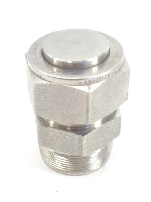 SWAGELOK CKL/CMP 1” STAINLESS STEEL MALE PLUG CONNECTOR (A17) 2