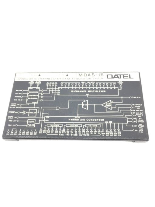 DATEL MDAS-16 16 CHANNEL 12 BIT DATA ACQUISITION SYSTEM (A633) 1