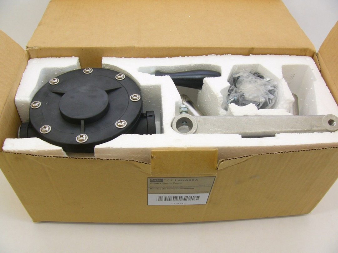 DAYTON ROTARY DRUM PUMP 4HA36A (B206)
