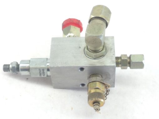 USED SUN HYDRAULIC FEJ RDDALBN CARTRIDGE VALVE & MANIFOLD FAST SHIP!!! (A205) 2