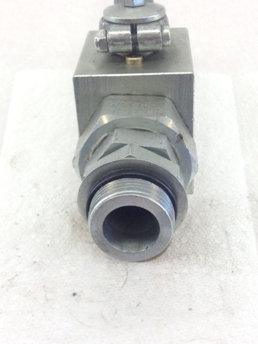 NEW! ANCHOR FLUID POWER AE2S#16-11DB BALL VALVE w/ MALE TO MALE COUPLINGS (HB4) 4