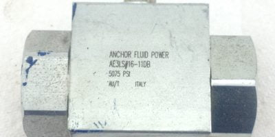 NEW! ANCHOR FLUID POWER AE3S#16-11DB 3-WAY BALL VALVE 5075 PSI 1” NPT (HB4) 1