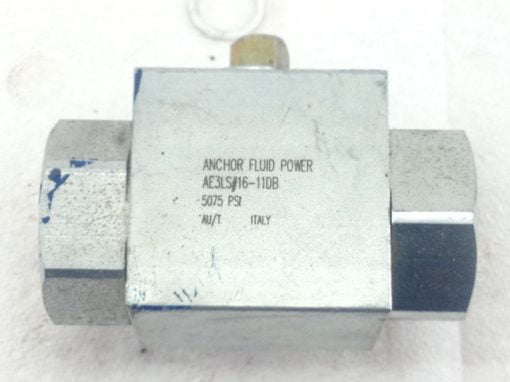 NEW! ANCHOR FLUID POWER AE3S#16-11DB 3-WAY BALL VALVE 5075 PSI 1” NPT (HB4) 1