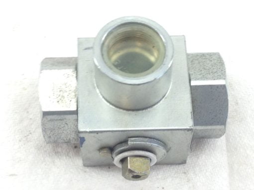 NEW! ANCHOR FLUID POWER AE3S#16-11DB 3-WAY BALL VALVE 5075 PSI 1” NPT (HB4) 3