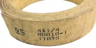NEW FRITEC WOVEN M9010-1 BRAKE PAD LINING, 4 X 1/4, 25 FEET, FAST SHIP, (B287) 1