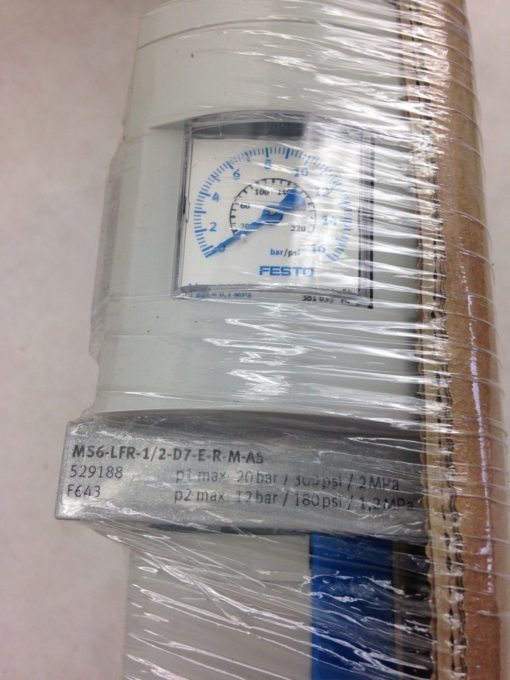 FESTO MS6-LFR-1/2-D7-E-R-M-AS PRESSURE ASSEMBLY (B450) 2