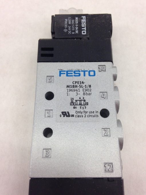 FESTO CPE14-M1BH-5L-1/8 PNEUMATIC CONTROL VALVE (H64) 2