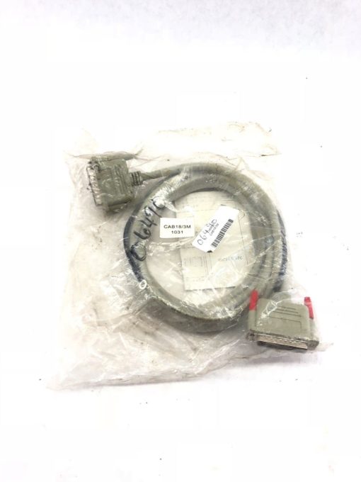 NEW IN BAG MITSUBISHI CAB18/3M HMI CONNECTOR CABLE, FAST SHIP! (H25) 1