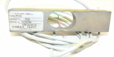 HBM LOAD CELL PWS 7KG LIGHTLY USED (J69) 1