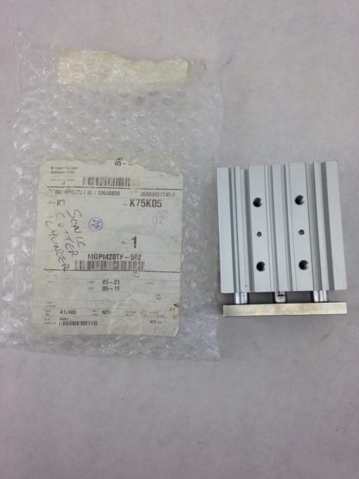 SMC PNEUMATIC SLIDE THRUST CYLINDER MGPM20TF-50Z (H334) 1