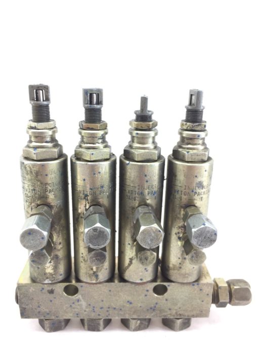 USED LINCOLN 81770-4 Centro-Matic SL-1-Series Manifold Injector FAST SHIP!(J36) 1
