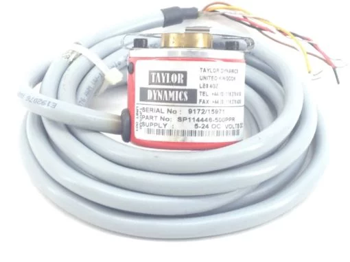TAYLOR DYNAMICS SP114446-500PPR ENCODER with CABLE (A738) 1