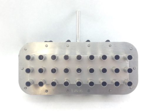 QUALITECH FOOD SYSTEMS # 14695 VALVE 1” NPT 27-PORTS, 14-BOLT FLANGE (H332 2
