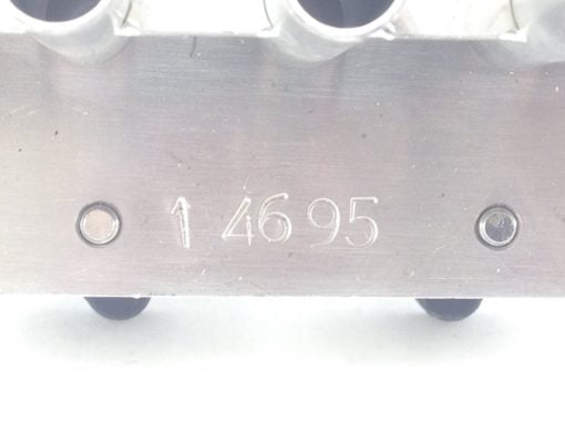 QUALITECH FOOD SYSTEMS # 14695 VALVE 1” NPT 27-PORTS, 14-BOLT FLANGE (H332 3