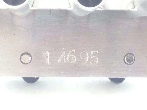 QUALITECH FOOD SYSTEMS # 14695 VALVE 1” NPT 27-PORTS, 14-BOLT FLANGE (H332 3