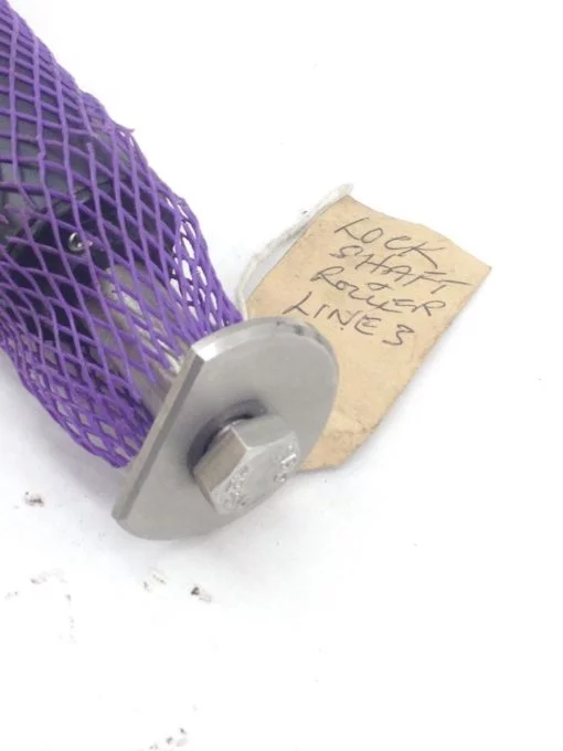 LOCK SHAFT CONVEYOR ROLLER 18-1/4”x1-1/2” DIA ROLLER:14-1/2”L (H332) 3
