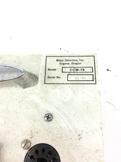 USED METAL DETECTORS INC