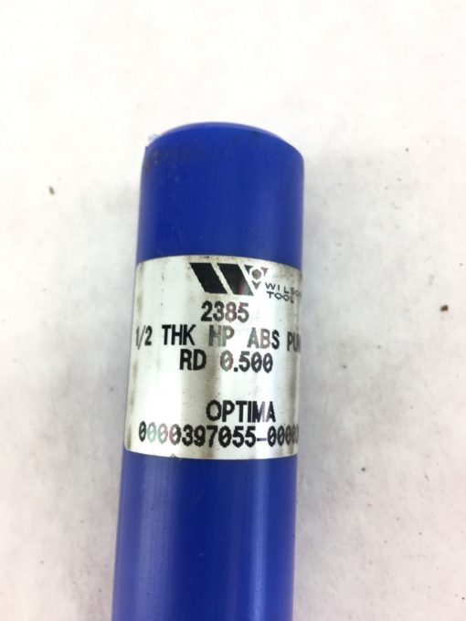 WILSON TOOLS 2385 1/2 THK HP ABS Punch TOOL RD 0