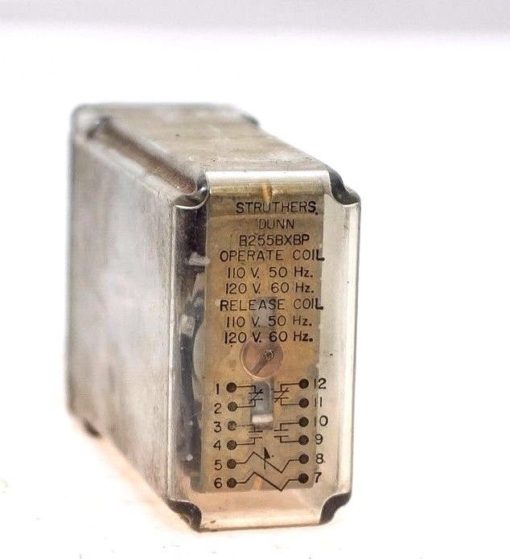 STRUTHERS DUNN B255BXBP ELECTROMECHANICAL 120VAC RELAY NEW! FAST SHIPPING! (G18) 1